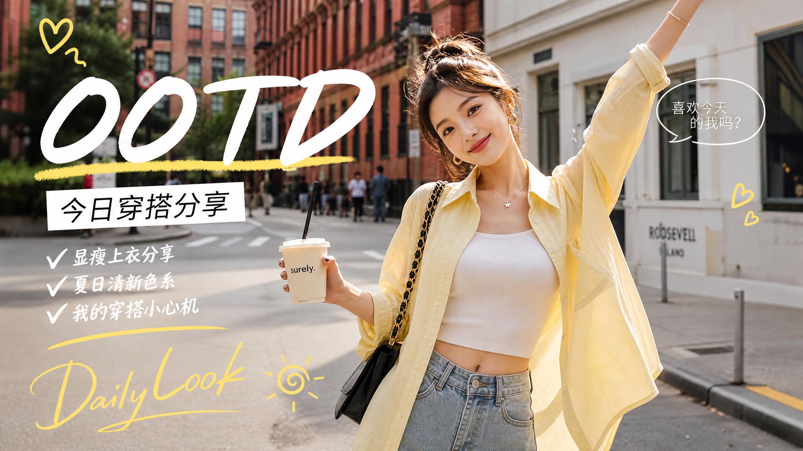 萝莉岛 【时尚视频分享】OOTD今日穿搭分享，夏日清新色系显瘦上衣搭配技巧